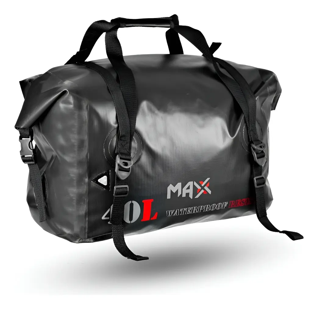 Alforge Central Bag Mala MAX 40l Expansível 60l Custom Universal