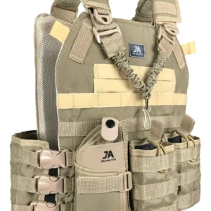 Colete Tático J.a Rio Militar Airsoft Bolsos Bandoleira