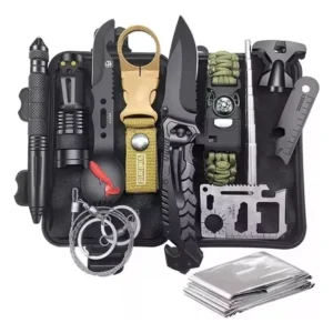 Kit De Sobrevivência De Emergência De Acampamento Aventura