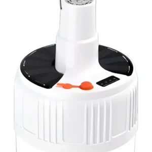 Lâmpada Luz Emergência Led Recarregável Usb Solar Portátil