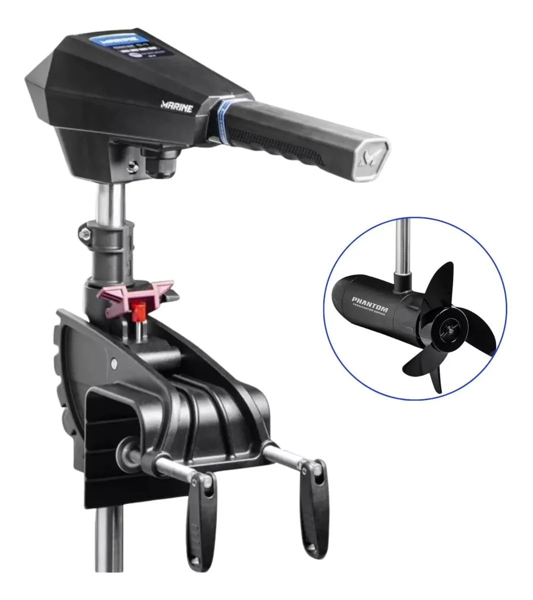 Motor Elétrico Marine Sports Phantom 54lb Digital Água Doce 42"