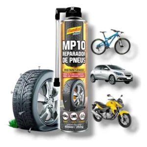 Spray Reparador De Pneu Furado Mp10 Mundial Prime 400ml