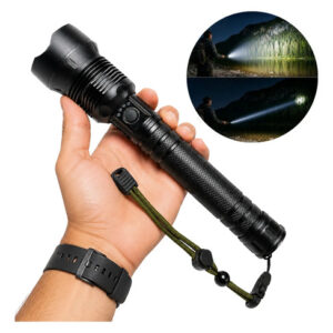 Lanterna Tática P90 Led Cree Super Brilho Recarregável Usb
