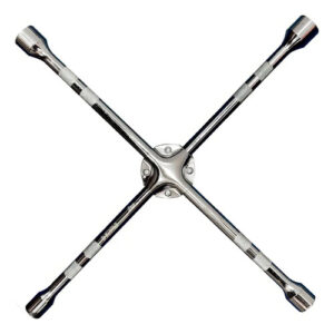Chave De Roda Cruz 50cm Steels Prolube Aço Cromo-vanádio 17-23mm