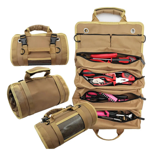 Bolsa Ferramentas Enrolar Roll Tool - Khaki