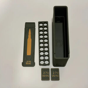 Caixa Estojo Porta Munição .270 Winchester .270 Win