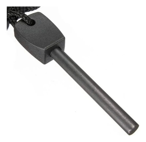 Pederneira Extra Larga Bigo Imports Magnésio 10cm Camping Militar Preta