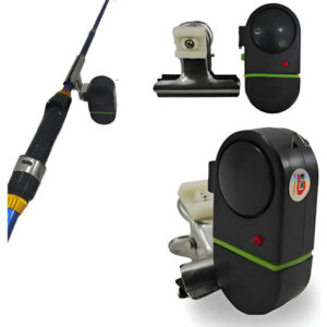 Alarme De Pesca Sensor Mordida Vara Som E Luz Led Noturno