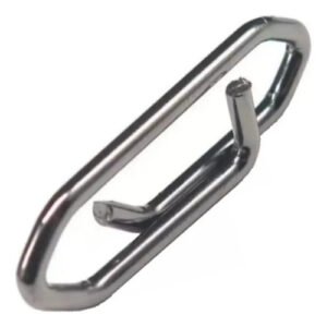 Snap De Pesca Albatroz Fishing Engate Rápido Aço Inox 24mm 30un 40kg