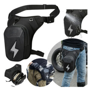 Pochete Bolsa Lateral Perna Coxa Motocicleta Impermeável