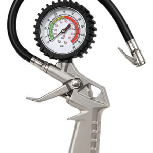 Calibrador De Pneus Profissional Com Manômetro 220 1/4