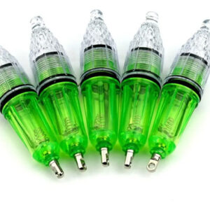 02 Luminoso Lampada Led Pesca Noturna Atraente Peixe Espada
