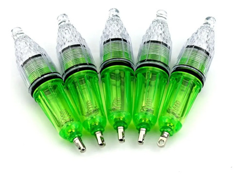 02 Luminoso Lampada Led Pesca Noturna Atraente Peixe Espada