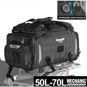 Capa Traseira Impermeável Para Motocicleta Rhinowalk 70l