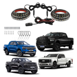 Kit Led Caçamba Ranger Hilux L200 S10 Ram Strada Amarok F25