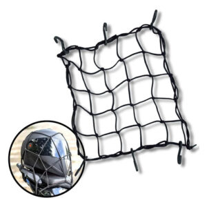 Rede Moto Elastico Aranha Grande 45x45 Motocicleta Bike Moto