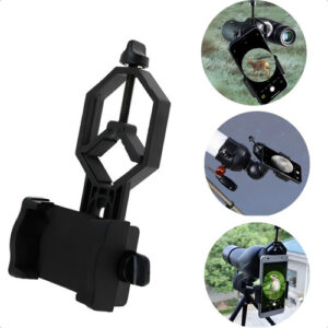 Suporte Adaptador Celular Microscópios Telescópio Binóculo