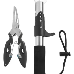 Kit Pesca Alicate Contenção Peixe E Alicate Bico Saca Anzol