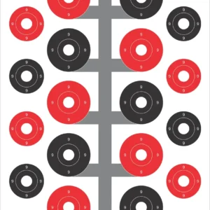 25 Alvos Para Tiro - Duelo