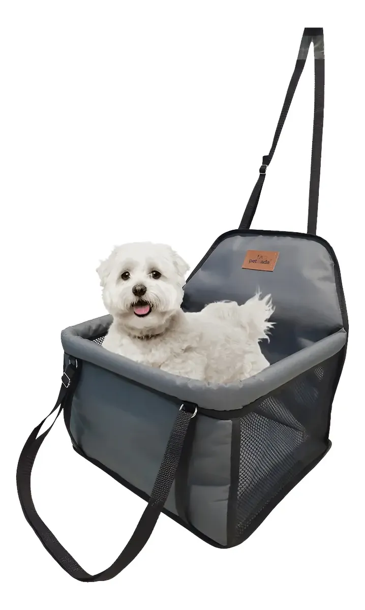 Cadeira Para Pet Assento Carro Seguro Até 15kg Ganhe Coleira