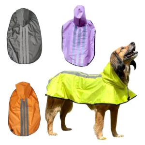 Capa De Chuva Pet Cao Emborrachada Golden Porte Grande X X G