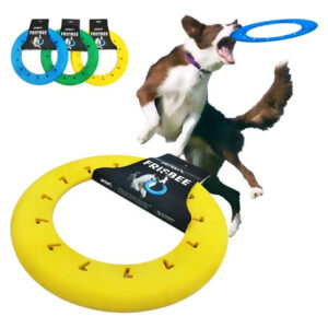 Frisbee Interativo Petlon Amarelo Flutuante (25.5 Cm) Para Cães