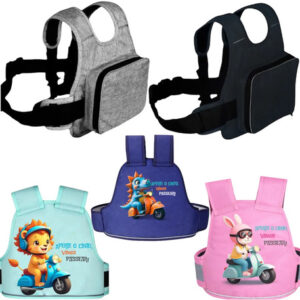 Colete Cinto Segurança Infantil Criança Moto Antiqueda Ajust
