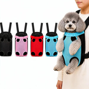Canguru Pet Transporte Cachorro Gatos Cor Preto Dog Mochila