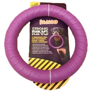 Brinquedo Pet Cachorro Anel Frisbee Jambo Strong Ring 29cm Flutua