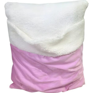 Caminha Pet Com Saquinho De Dormir Canguru Tamanhos Gg 90x75 Cor Rosa