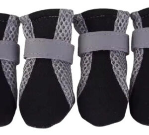 Bota Pet Antiderrapante Confortável Kit 4 Unidades Lr-0319