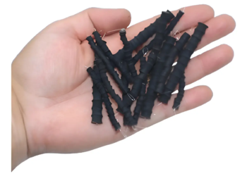 Kit Stopper de Borracha para Pesca 200 Peças 4 Tamanhos