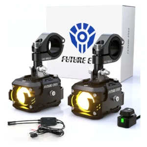 Luzes Auxiliares Para Motocicletas Future Eyes F150 Antineblina