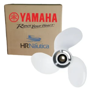 Hélice Yamaha 15 HP 9 1/4 x 10 1/2 Alumínio HR Náutica